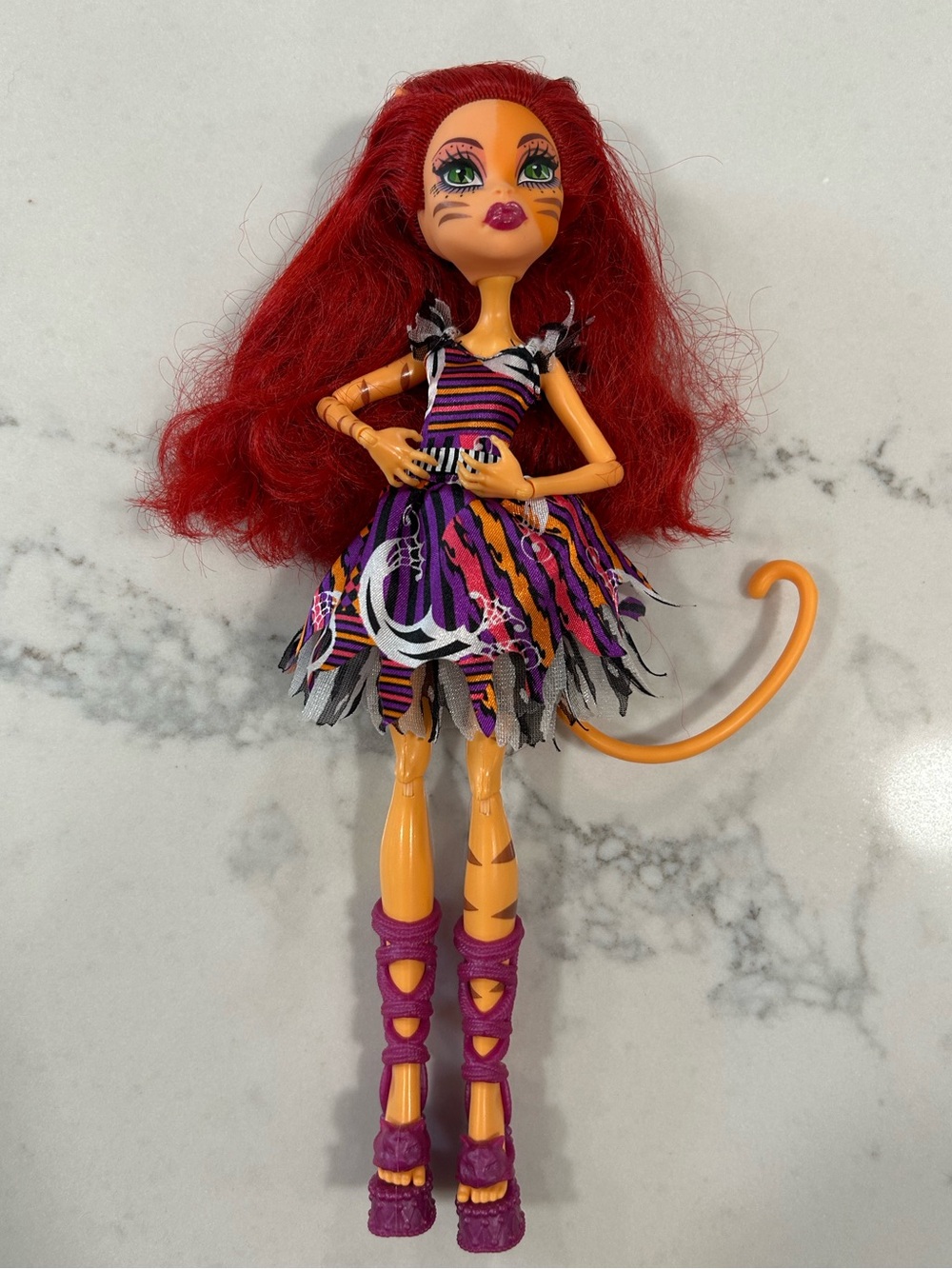 Monster High Freak Du Chic Toralei Stripe Doll